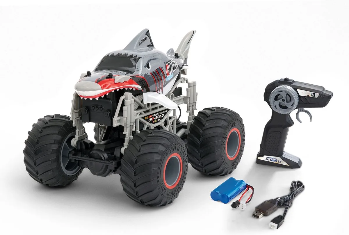 RC voertuig - 24553 RC Monster Truck - Big Shark 2.0 RC Model Kant en Klaar de Revell en Multicolore – photo du produit