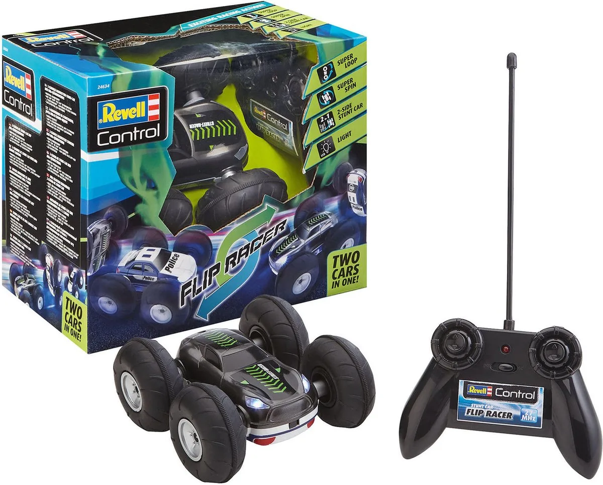 RC voertuig - 24634 RC Stunt Car - Flip Rr RC Model Kant en Klaar van Revell in Meerkleurig – productfoto