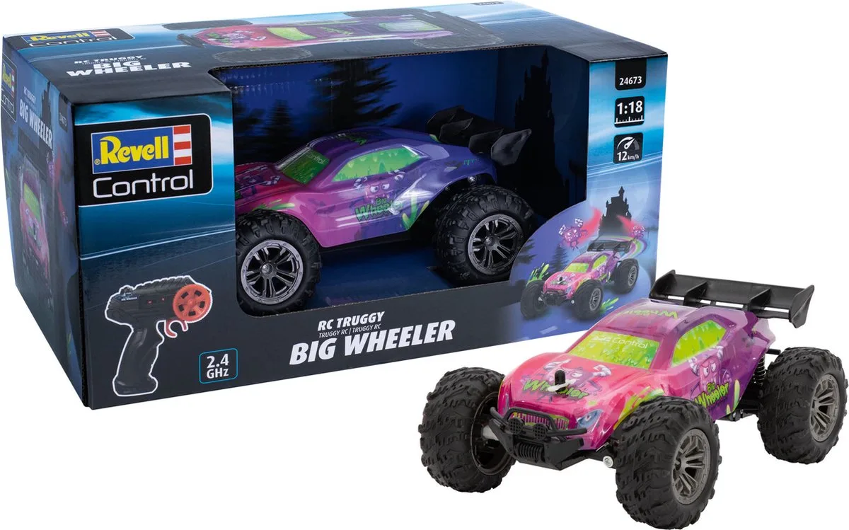 RC voertuig - 24673 RC Car - Big Wheeler RC Model Kant en Klaar de Revell en Multicolore – photo du produit