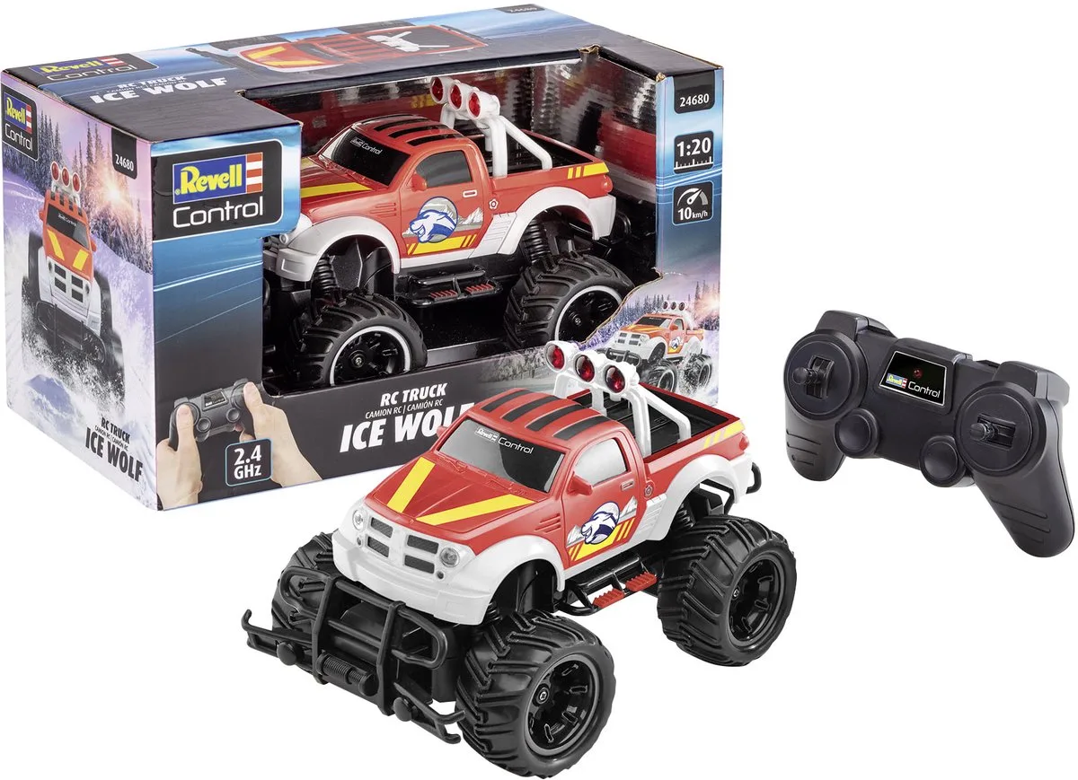 RC voertuig - 24680 RC Truck IceWolf RC Model Kant en Klaar - 1:20 van Revell in Meerkleurig – productfoto