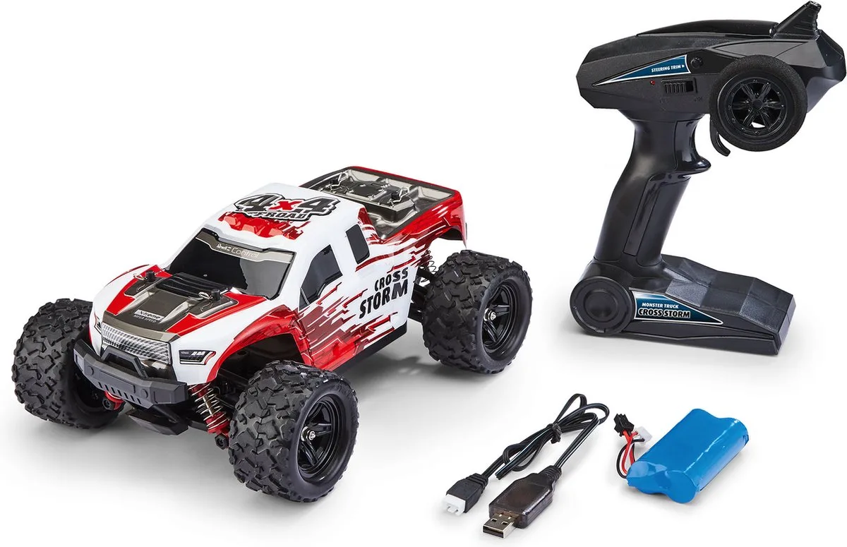 RC voertuig - 24830 RC X-TREME Monster Truck - Cross Storm RC Model Kant en Klaar - 1:18 - Elektrisch de Revell en Multicolore – photo du produit