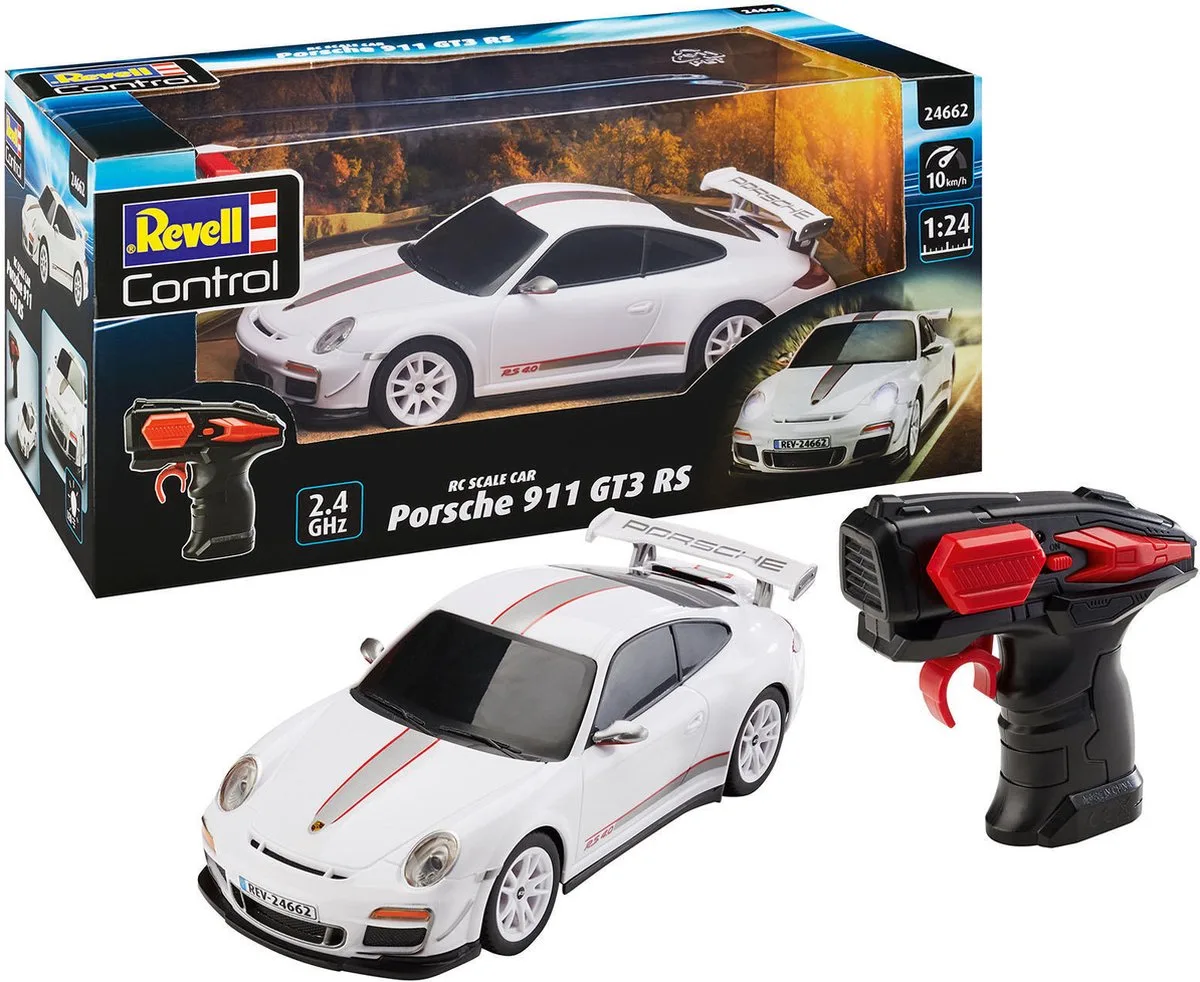 RC voertuig Auto - 24662 RC Scale Car Porsche 911 GT3 RS RC Model Kant en Klaar - 1:24 - Elektrisch Bestuurbare Auto de Revell en Multicolore – photo du produit