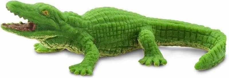 Alligators Speelset 2,5 Cm 10-delig van Safari Ltd in Groen – productfoto
