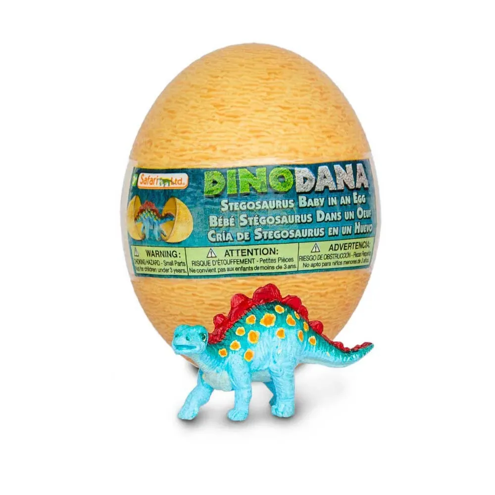 Baby Stegosaurus Dino Dana With Egg Figur von Safari Ltd – Produktfoto