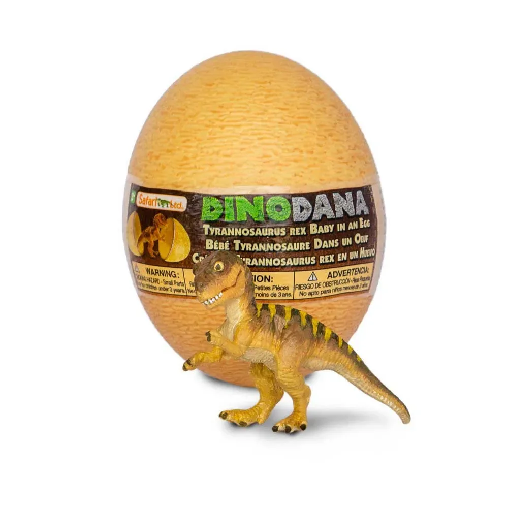 Baby Tyrannosaurus Rex Dino Dana With Egg Figur von Safari Ltd – Produktfoto