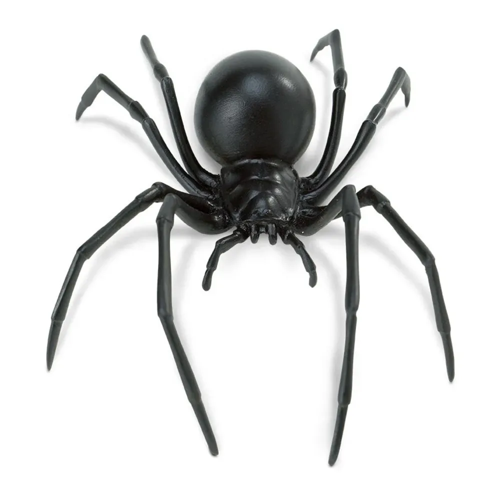 Schwarze Witwe Spinnenfigur von Safari Ltd – Produktfoto