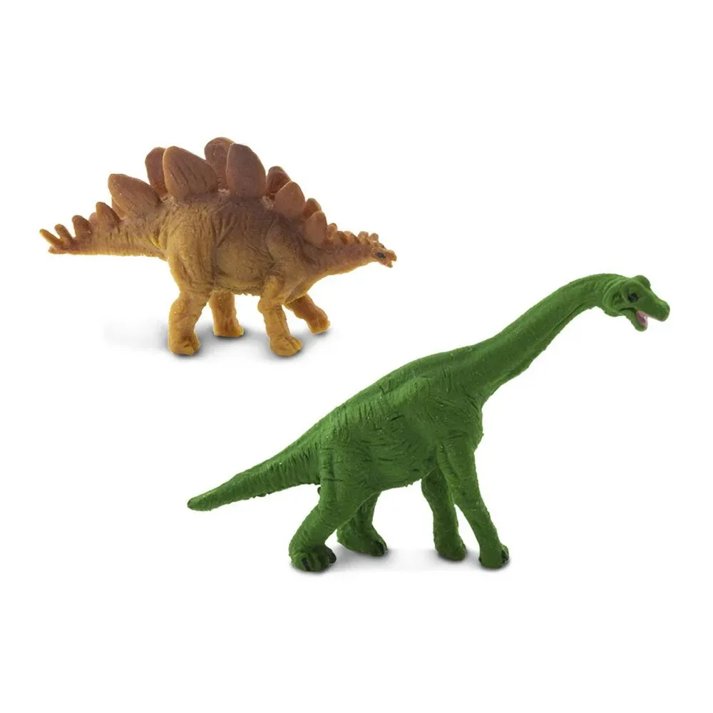 Brachiosaurus Og Stegosaurus Good Luck Minis-figur fra Safari Ltd – produktbillede