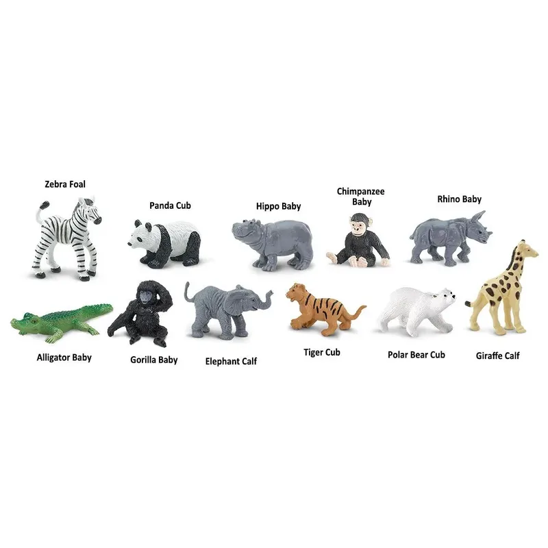 Dierentuin Baby Figuur från Safari Ltd – produktbild 3 av 3