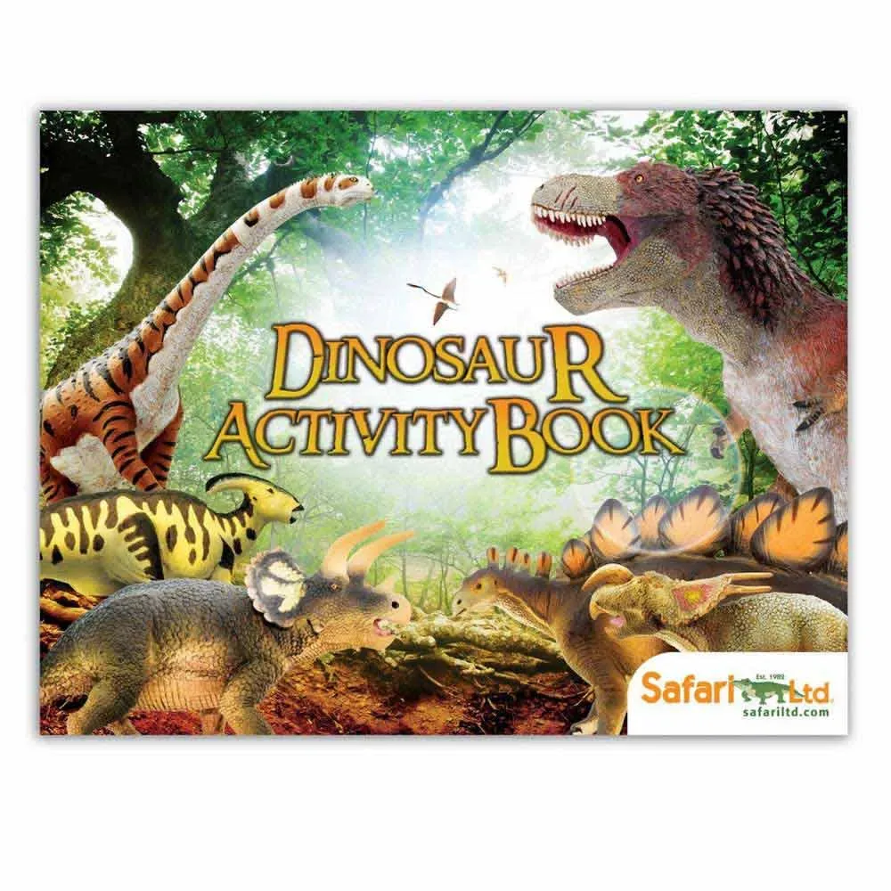 Dinosaur Activity Book English Figuur von Safari Ltd – Produktfoto