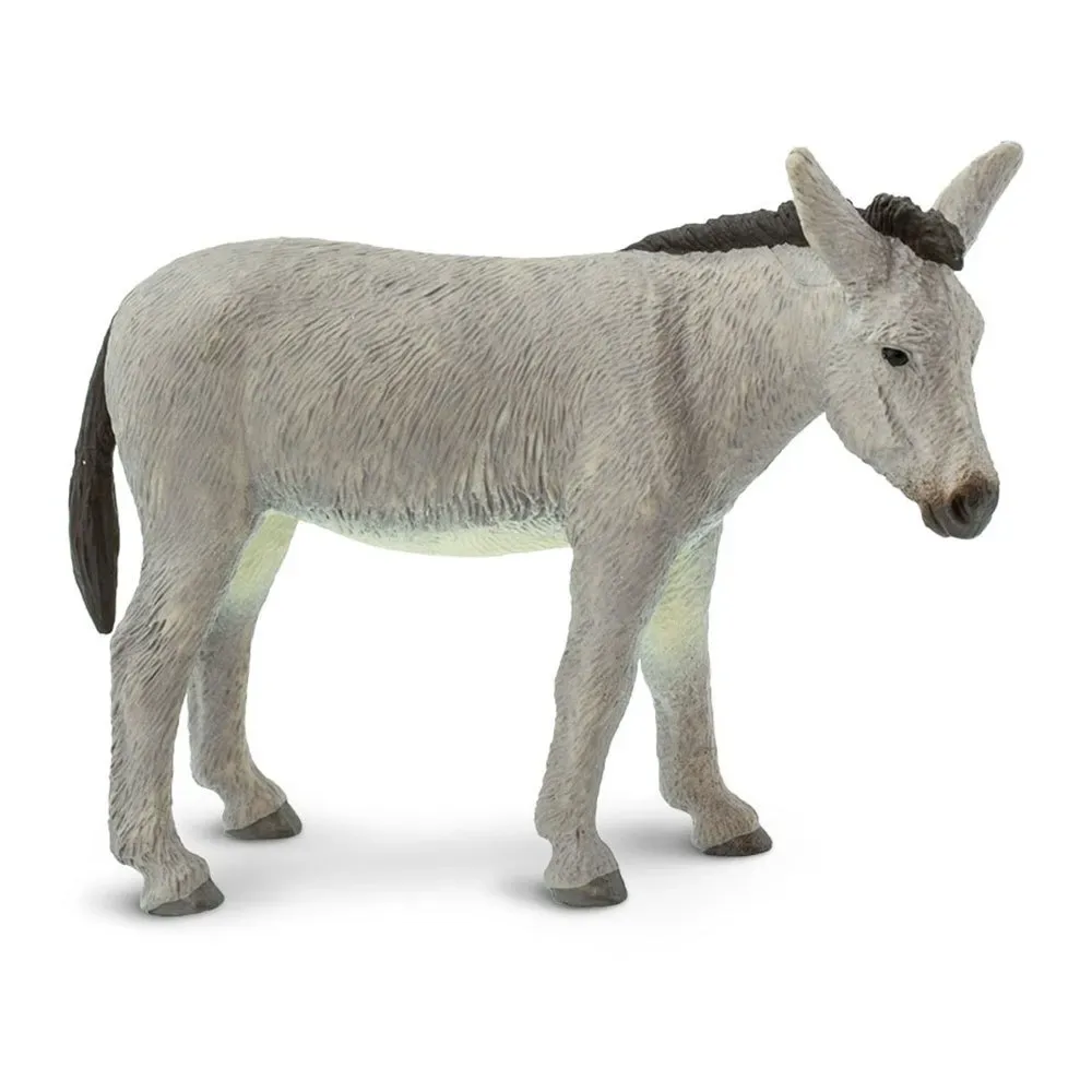 Æselfigur fra Safari Ltd – produktbillede