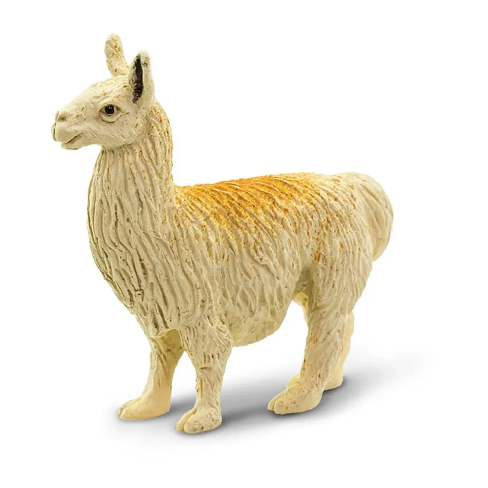Glückslama-minifigur von Safari Ltd – Produktfoto