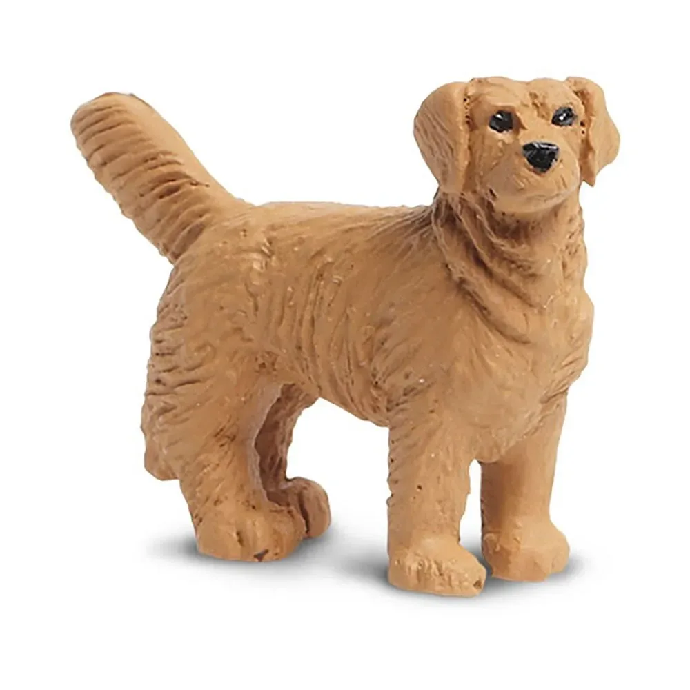 Golden Retriever Glück Minisfigur von Safari Ltd – Produktfoto