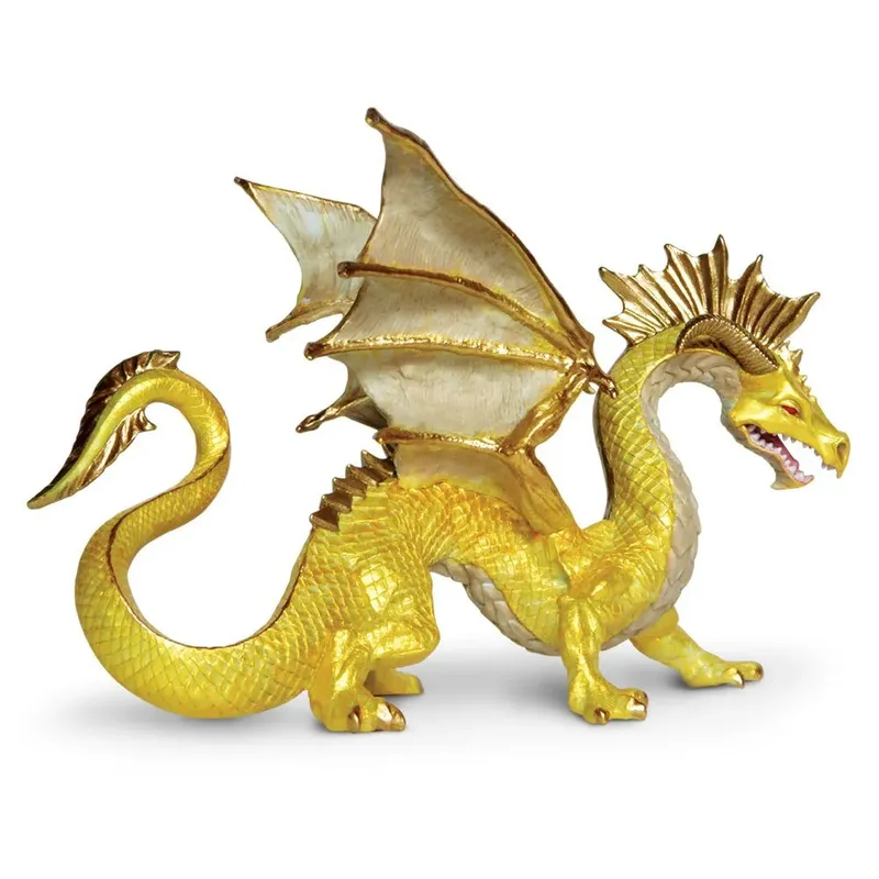 Gouden Draakfiguur van Safari Ltd – productfoto
