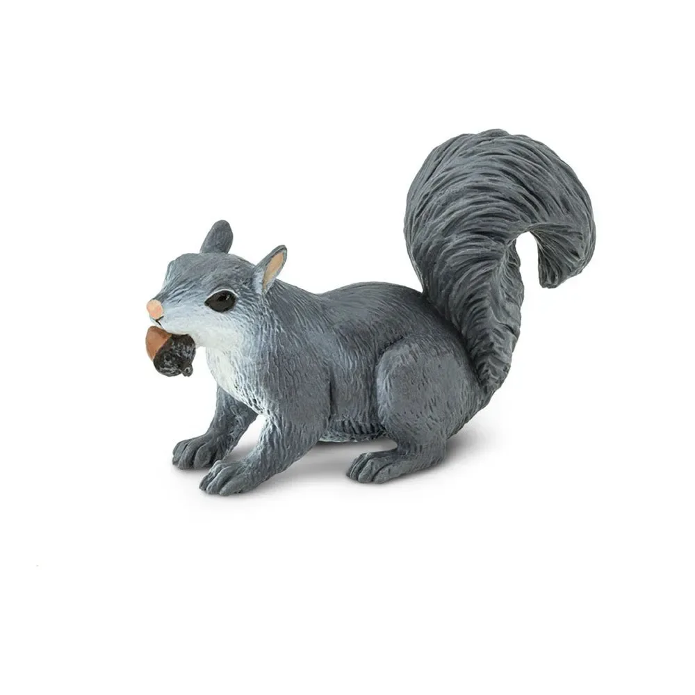 Grå Egern Figur fra Safari Ltd – produktbillede