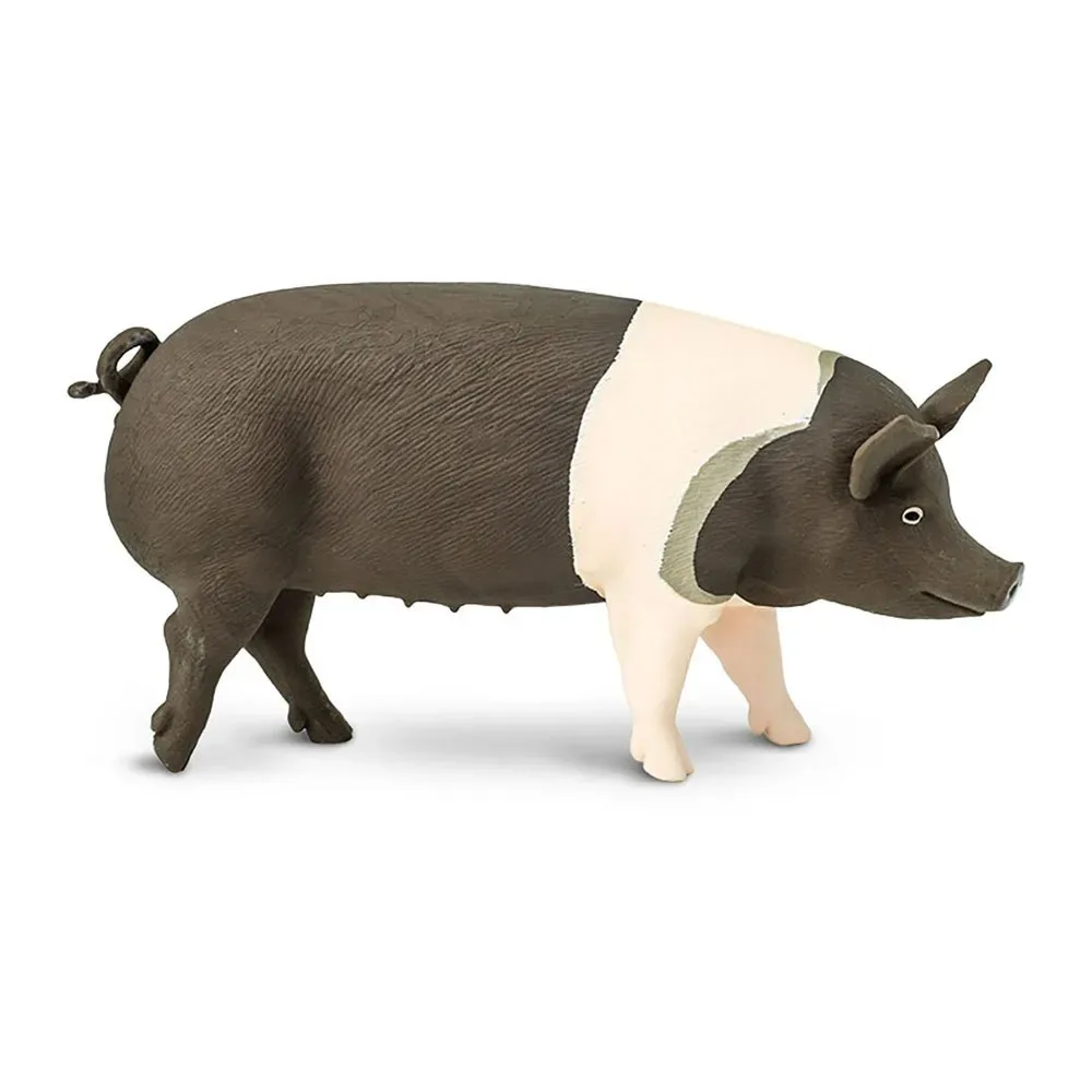 Figurine De Porc Hampshire de Safari Ltd – photo du produit
