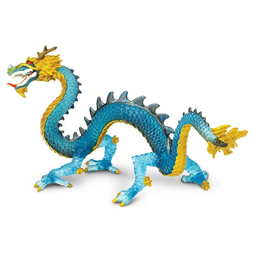 Krystal Blauer Drache Figur von Safari Ltd – Produktfoto