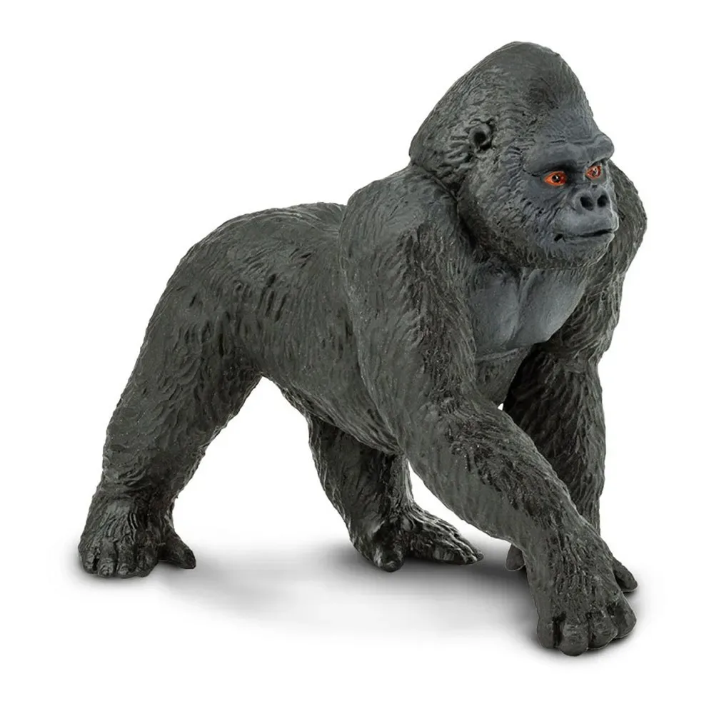 Lavlandsgorillafigur fra Safari Ltd – produktbillede