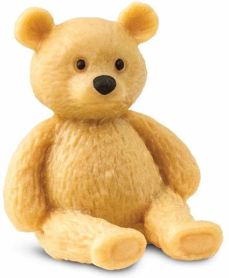 Mini Figurines Oursons Porte-bonheur de Safari Ltd en Marron – photo du produit