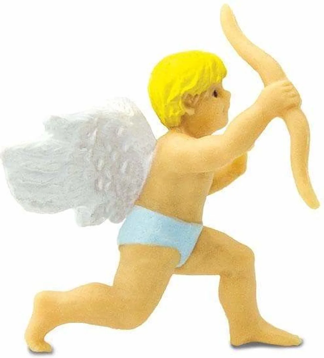 Lucky Mini's/ geluksmini's cupido's 10 stuks (ca 1-2 cm) von Safari Ltd in Blau, Weiß, Gelb – Produktfoto