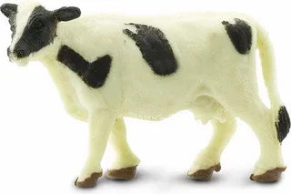 Lucky Mini's/ geluksmini's Holsteiner koeien 10 stuks (ca 1-2 cm) från Safari Ltd i Vit – produktbild 1 av 3