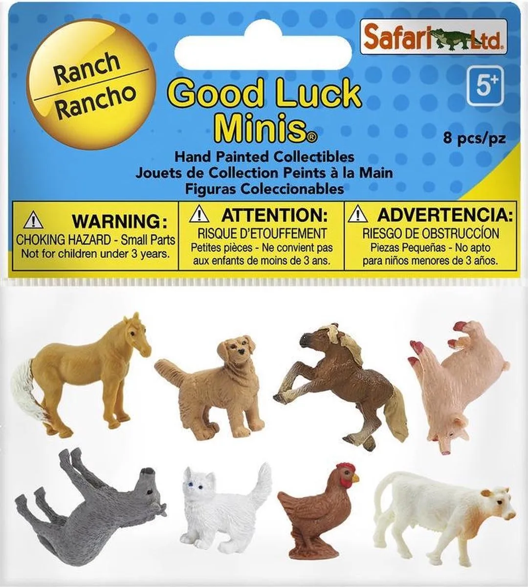 Mini's Good Luck Set - Ranch van Safari Ltd in Meerkleurig – productfoto