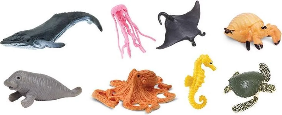 Mini's Good Luck Set - Sea Life van Safari Ltd in Meerkleurig – productfoto