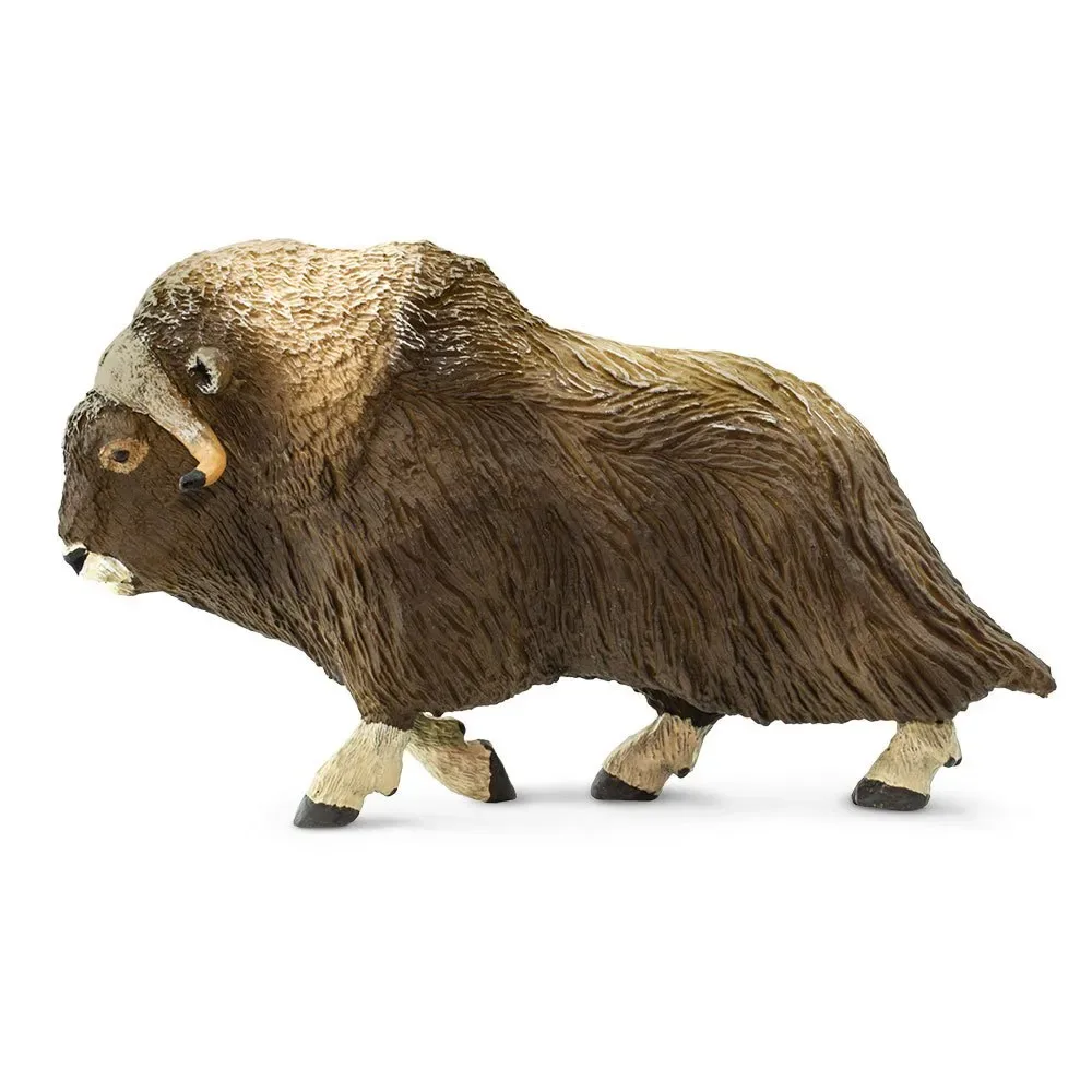 Moskusoksefigur fra Safari Ltd – produktbillede