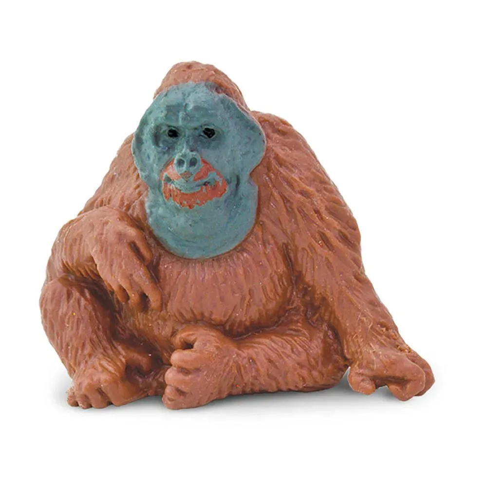 Glücksbringer-miniaturfigur Orang-utan von Safari Ltd – Produktfoto