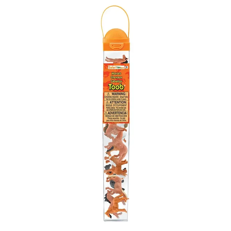 Paardenfiguur In Buis de Safari Ltd – photo du produit