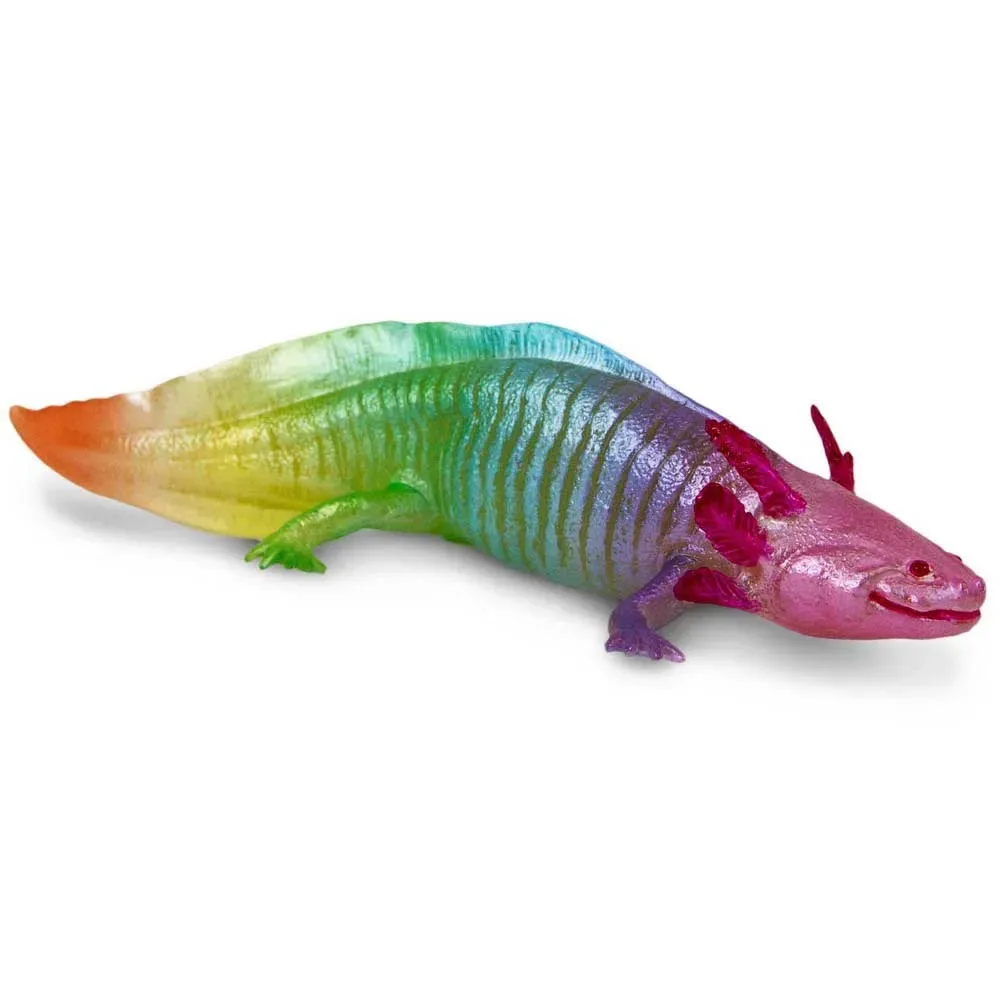 Rainbow Axolotl Novelty 2025 Figur von Safari Ltd – Produktfoto