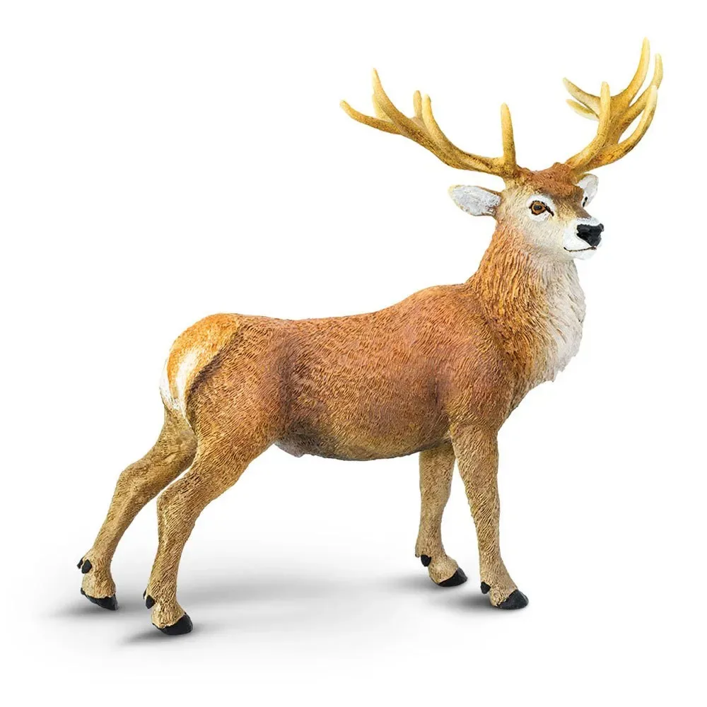 Rode Hertenbok Beeldje van Safari Ltd – productfoto