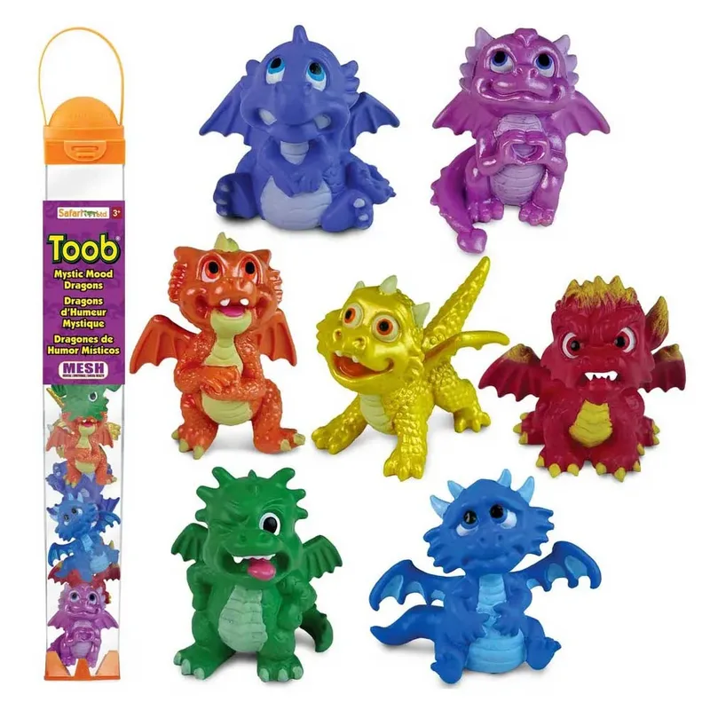 Speelfiguren Mystic Mood Dragons från Safari Ltd – produktbild 2 av 3