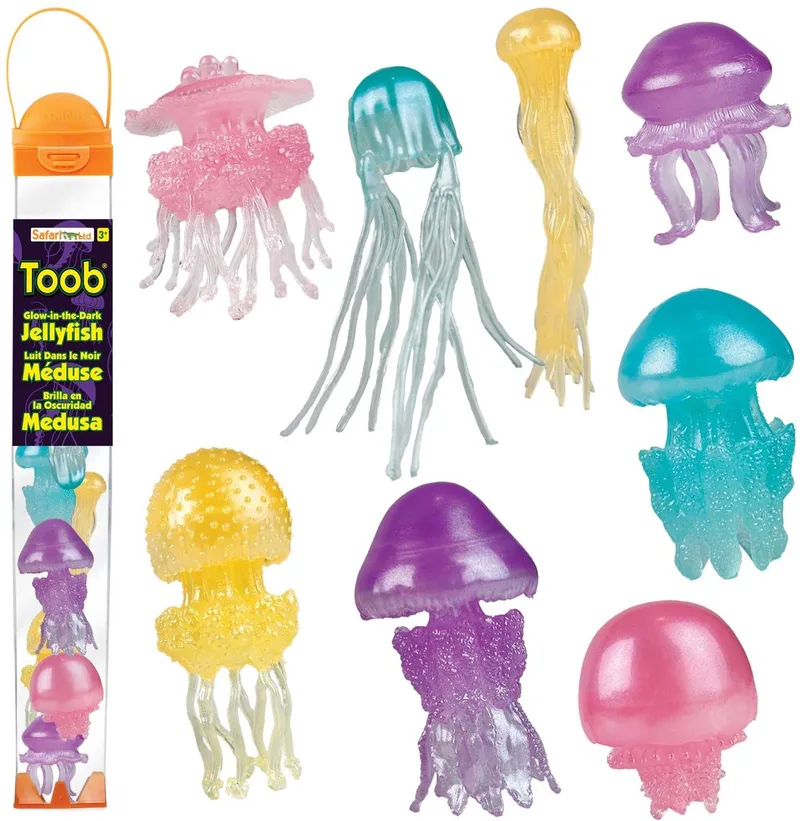 Figure Glowinthedark Jellyfish de Safari Ltd en Print – photo du produit