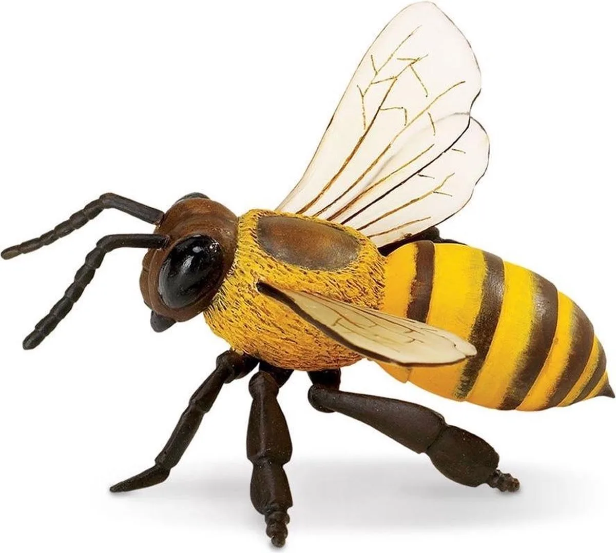 Speelfiguur Honingbij Junior 17 Cm Zwart/geel de Safari Ltd en Noir – photo du produit