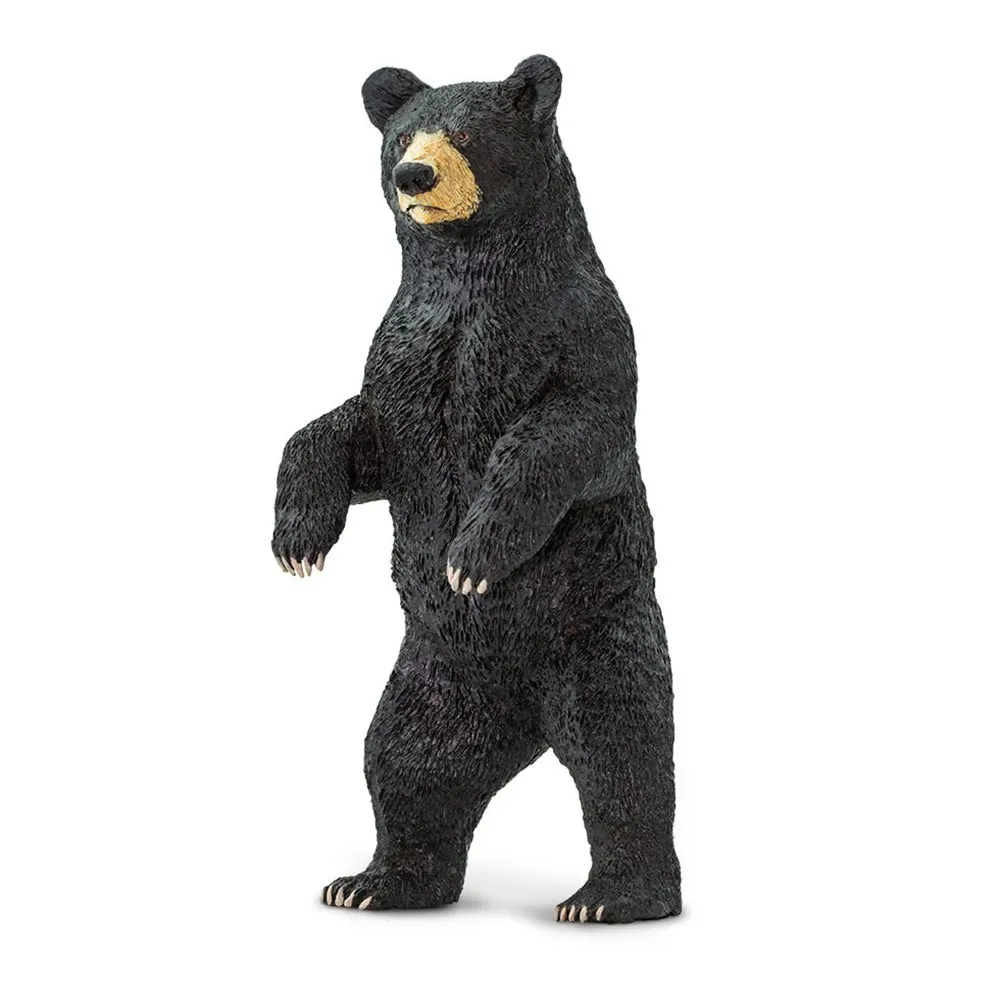 Staande Zwarte Beer Figuur van Safari Ltd – productfoto