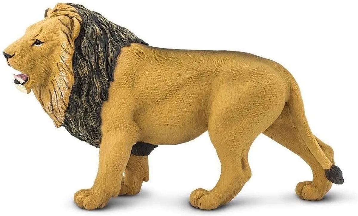 Wilde Dieren Leeuw Junior 25 Cm von Safari Ltd in Braun – Produktfoto