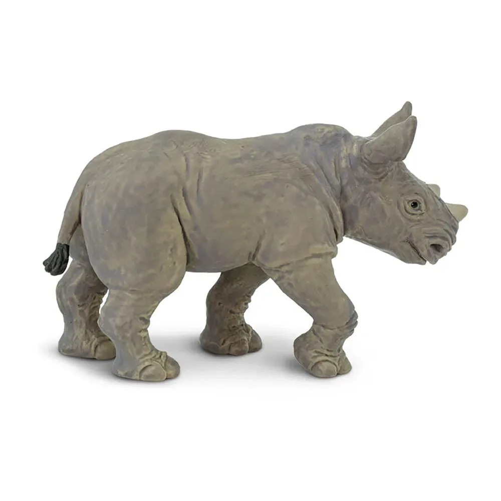 Witte Neushoorn Baby Figuur från Safari Ltd – produktbild