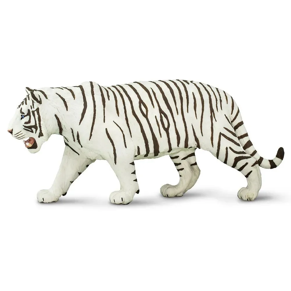 Figurine De Tigre Sibérien Blanc de Safari Ltd – photo du produit