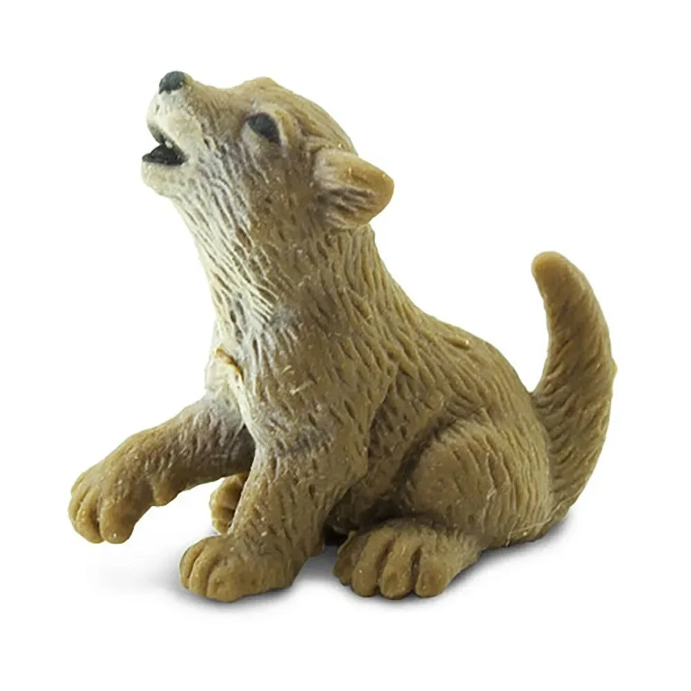 Ulveunger Held Og Lykke Minis Figur fra Safari Ltd – produktbillede