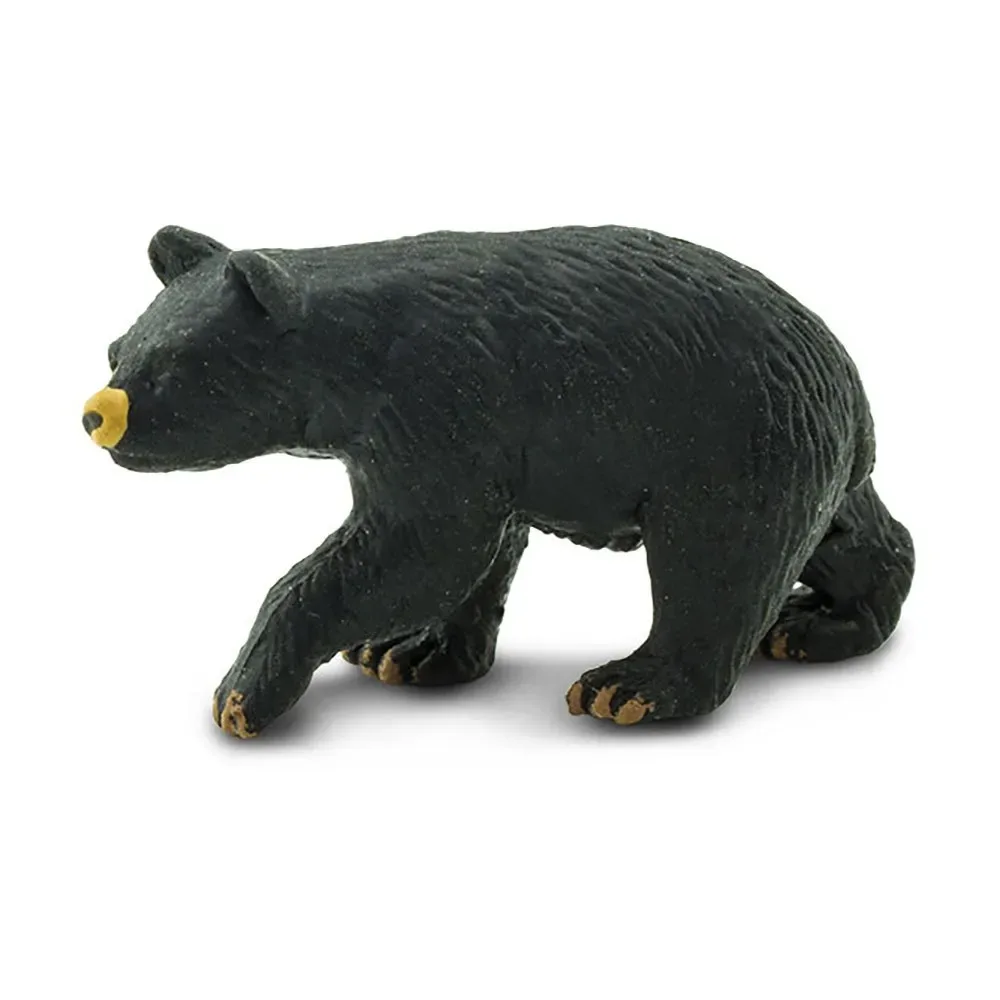 Zwarte Beren Geluk Minifiguur van Safari Ltd – productfoto