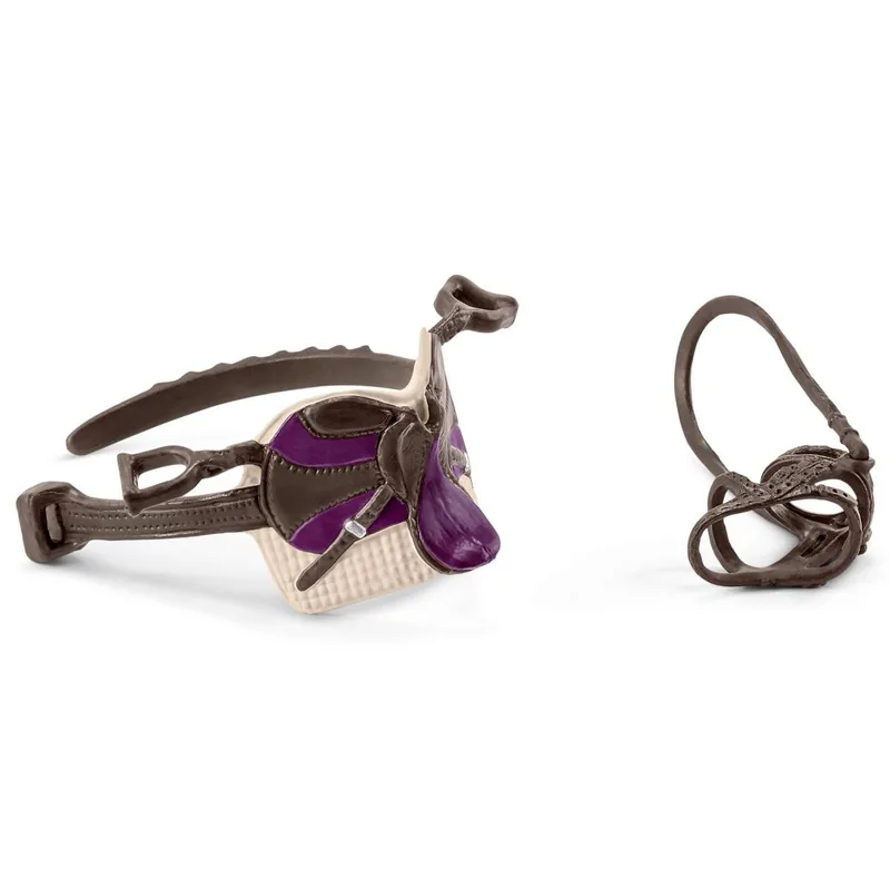 42491 Saddle & bridle HORSE CLUB Lisa & Storm de Schleich – photo du produit