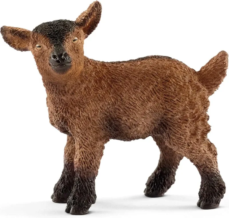 17067 Farm World | Geit Jong 4 X 4 cm från Schleich i Bruin – produktbild