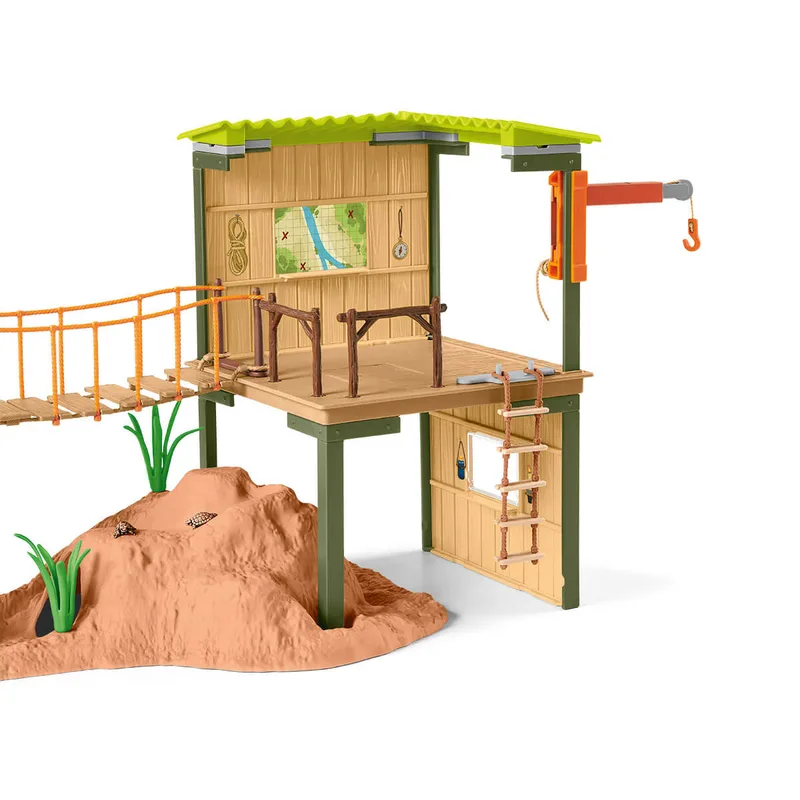 42594 Wild Life Ranger Adventure Station by Schleich – product photo 4 of 4
