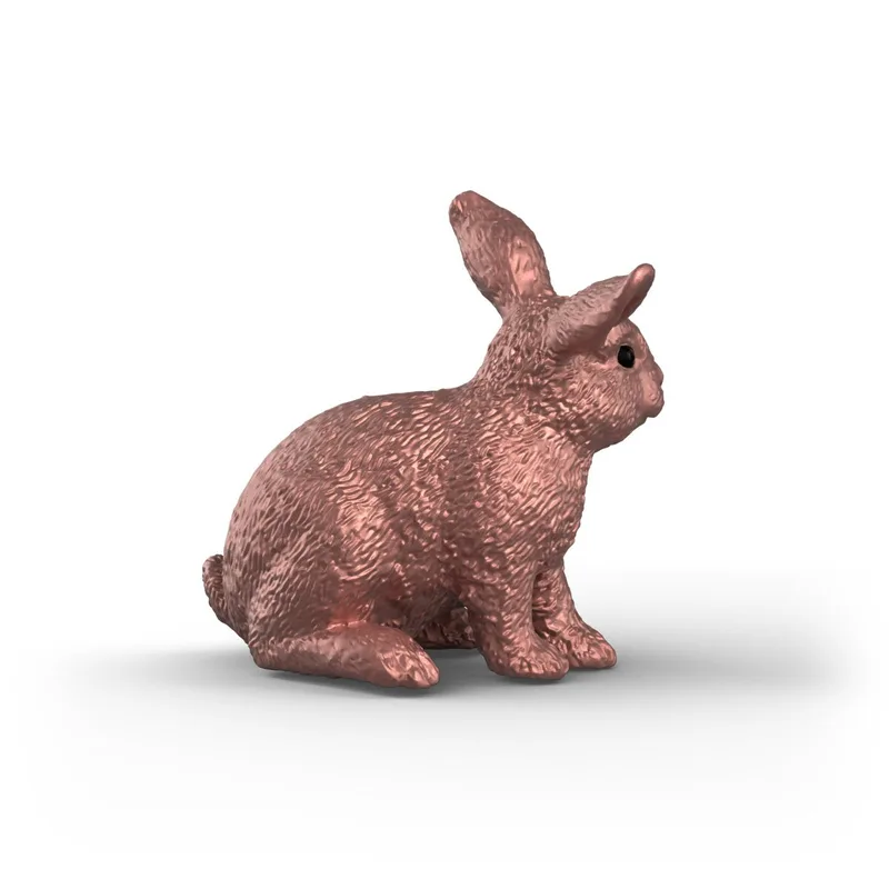 75002 Rose Gold Easter Bunny från Schleich – produktbild 4 av 4