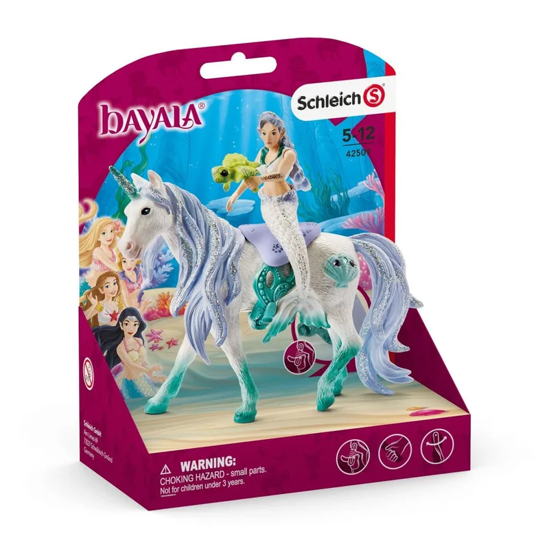 42509 Mermaid riding on sea unicorn by Schleich – product photo 3 of 3