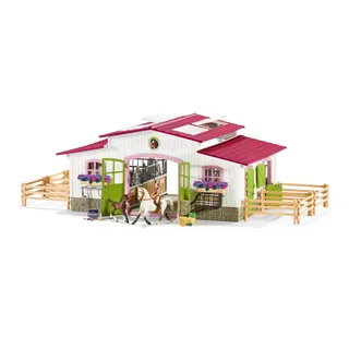 42344 Riding centre with rider and horses by Schleich – product photo 1 of 4