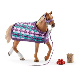 42360 English Thoroughbred with blanket by Schleich – product photo 1 of 4