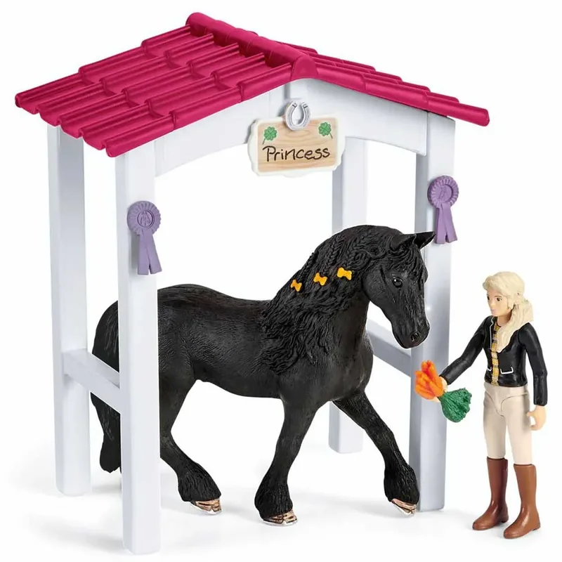 Club Hippique Van à Chevaux Tori Et Princesse Figurine de Schleich – photo du produit 3 sur 6