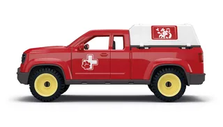 42727 Veterinarian Pick-up at the Farm fra Schleich – produktbillede 4 af 4
