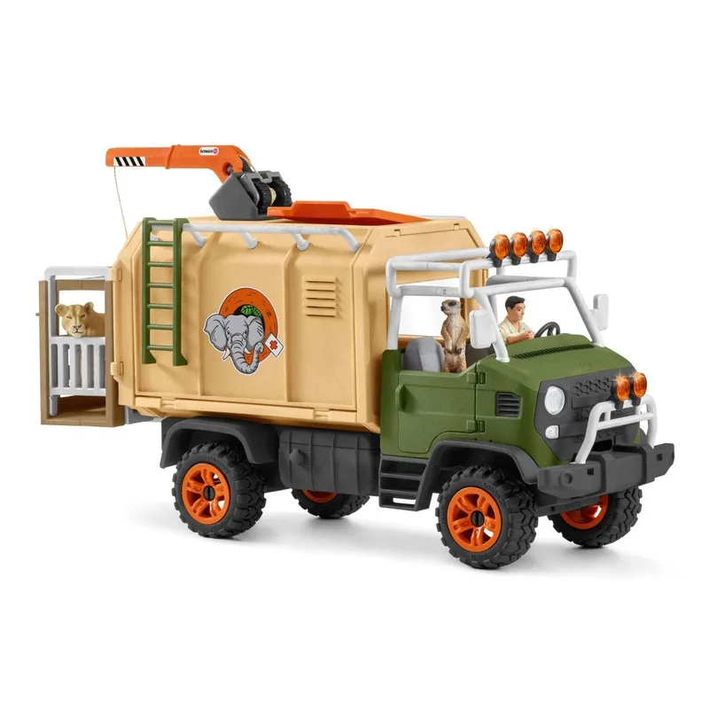 42475 Animal rescue large truck by Schleich – product photo 2 of 4
